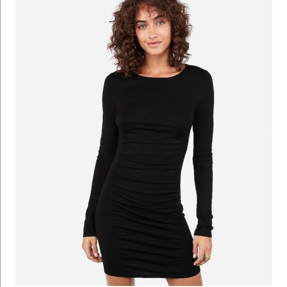 Express Ruched Sweater Dress Bundle - Picture 7 of 8